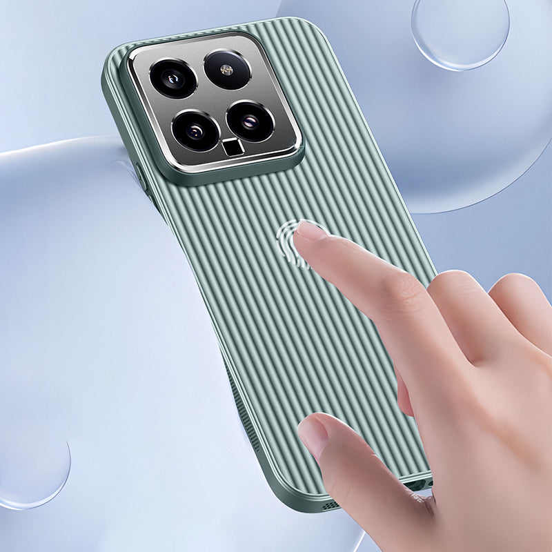 For Xiaomi 14 PC+TPU Back Case Anti-Scratch Metal Lens Frame Phone Cover For Xiaomi 14 PC+TPU Back Case Anti-Scratch Metal Lens Frame Phone Cover
